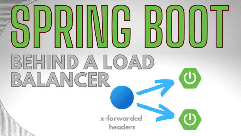 Setup Spring Boot behind a load balancer using the X-Forwarded headers